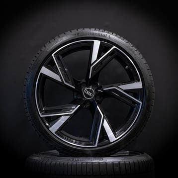 22 inch velgen Audi RS6 Winterbanden 285/30/22  Origineel, Gebruikt, 285 mm, Banden en Velgen, Overige maten