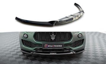 Voorspoiler V.1 Maserati Levante Maxton Glans Zwart, Ophalen of Verzenden, Nieuw