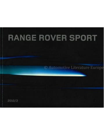 2010 RANGE ROVER SPORT BROCHURE DUITS, Nieuw, Author