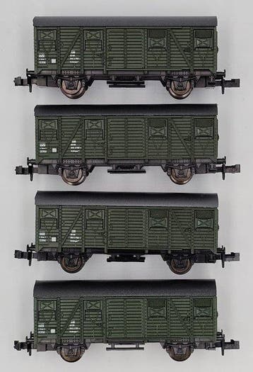 Roco N - 25079 - Modeltrein goederenwagon (4) - 4× G 19, Nieuw
