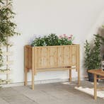 vidaXL Verhoogd bed Bruin 90 x 35 x 70 cm Bamboe, Verzenden, Minder dan 60 cm, Nieuw, 60 cm of meer