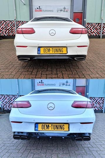 Diffuser voor Mercedes-Benz E-Class Coupe /Cabrio C238 |, Mercedes-Benz, Nieuw, Ophalen of Verzenden, Achter