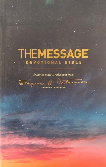 9781631468230 The Message Devotional Bible: Featuring Not..., Verzenden, Zo goed als nieuw, Eugene H. Peterson