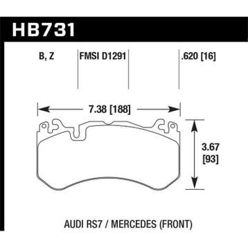 Hawk 15-17 Audi RS7 / 14-15 Mercedes G63 AMG / SL63 AMG HPS, Ophalen of Verzenden, Nieuw