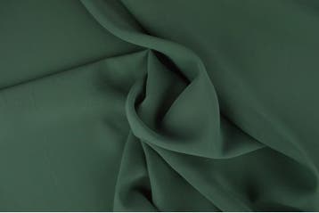 15 meter chiffon stof - Oud groen, 120 cm of meer, Ophalen of Verzenden, Polyester, Groen