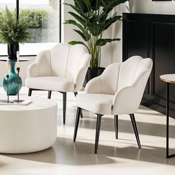 Cocktail stoel Hellen, gestoffeerd met fluwelen bekleding, Verzenden, Nieuw