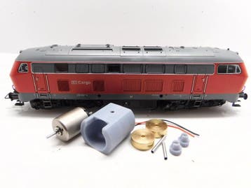 micromotor HBR002C motor ombouwset voor Brawa H0 BR 216, V, Hobby en Vrije tijd, Overige merken, Gelijkstroom, Verzenden, Overige typen
