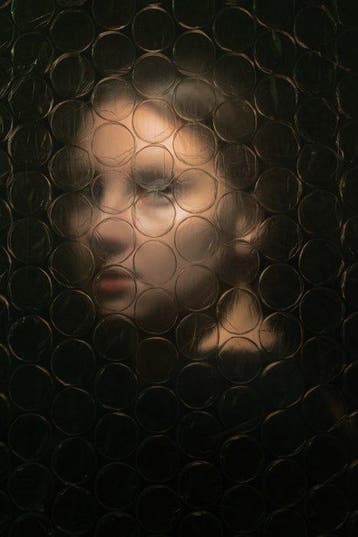 Elizaveta Kalinina - Silhouette - self portrait