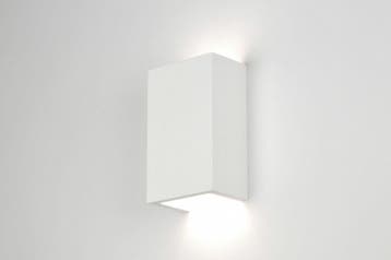 Rietveld Wandlampen - Wit - Keramiek, Huis en Inrichting, Lampen | Wandlampen, Verzenden, Nieuw