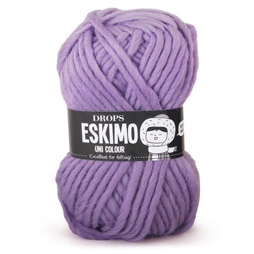 DROPS Snow / Eskimo Uni - 54 lavendel - Wol Garen, Ophalen of Verzenden, Nieuw