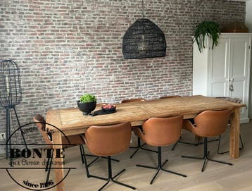 BONTE® Authentieke wand met steenstrips - zelf plaatsen, Ophalen of Verzenden, Nieuw, Overige materialen, Overige typen