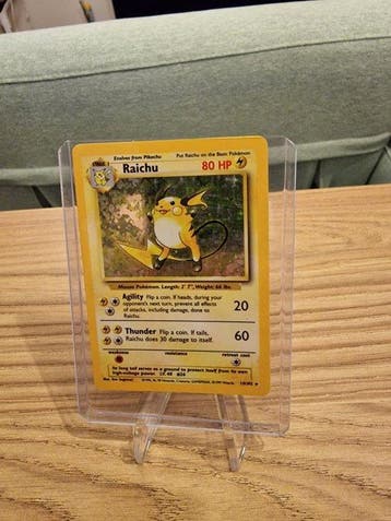Pokémon - 1 Card - Raichu 10/102 - Heart Gold Soul Silver, Nieuw