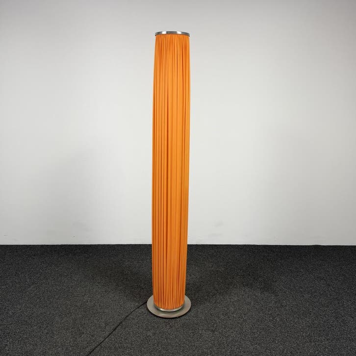 Hoge Vloerlamp - Oranje, Huis en Inrichting, Lampen | Vloerlampen, Gebruikt, Ophalen of Verzenden