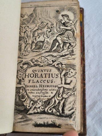 Horace - Quintus Horatius Flaccus - 1670, Antiek en Kunst, Antiek | Boeken en Bijbels