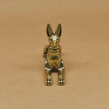 Vintage Messing Beeldje Egyptische Farao Hond - Decoratief K, Verzenden, Nieuw