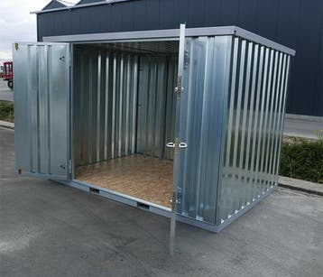 TE KOOP | Tuinschuur | demontabele opslag | Weinig over