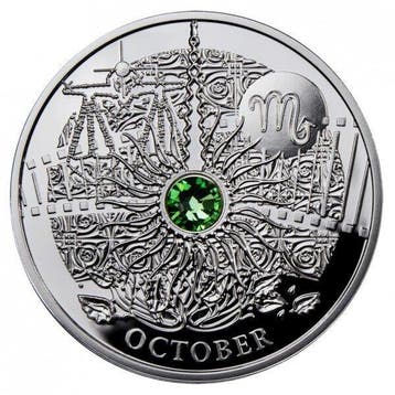 Niue. 1 Dollar 2013 October - The Magic Stones of Happiness