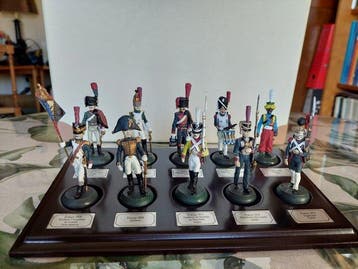 Militaire miniatuur beeldjes - Conjunto de 50 figuras, Nieuw