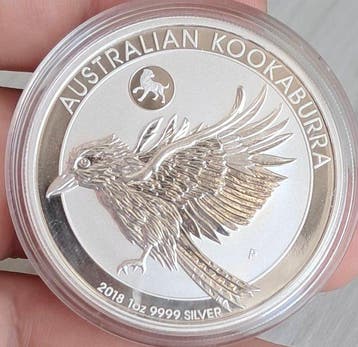 Australië. 1 Dollar 2018 Kookaburra, 1 oz (Zonder