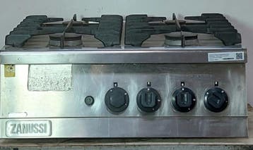 Occasion Zanussi 4-vlams gaskooktafel, Ophalen, Gebruikt