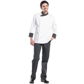 Koksbroek | LIGNE NOIR | Polyester/Katoen | Zwart/Wit Chaud, Verzenden, Nieuw in verpakking