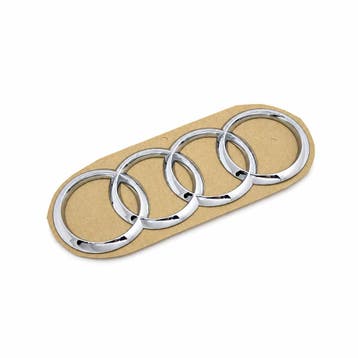 Origineel Audi logo - chroom, Ophalen of Verzenden, Nieuw, Audi
