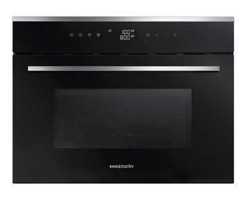 €449 Rangemaster RMB45MCBL/SS magnetron Zwart Solo-magne, Witgoed en Apparatuur, Magnetrons, Ophalen of Verzenden, Nieuw