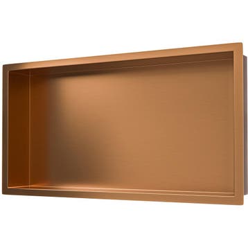 Wiesbaden Demis Inbouwnis - 30x60x7cm - Geborsteld Brons, Ophalen of Verzenden, Nieuw, Rvs