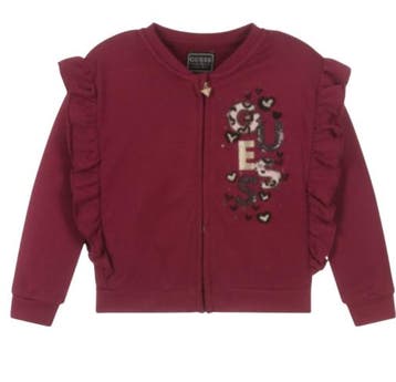 Guess baby vest bordeaux rood - 92 (1,5-2 jaar), Ophalen of Verzenden, Nieuw