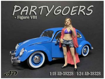 GSDCCad 00038328 1/24 Partygoers figure #VIII (1:24), Ophalen of Verzenden, Nieuw