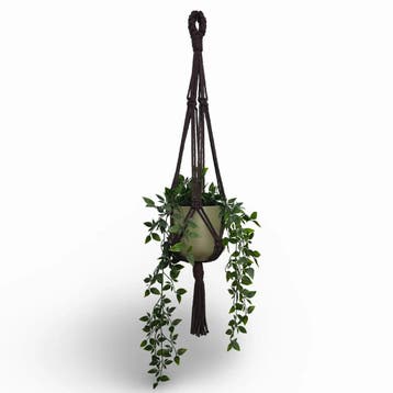Plantenhanger Funky - Kies kleur en lengte - Katoen -, Ophalen of Verzenden, Nieuw
