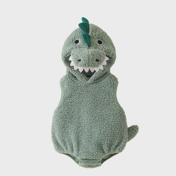 Schattig Baby Dino Kostuum Romper met Muts - 0-18 Maanden, Verzenden, Nieuw