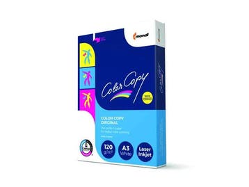 Mondi printerpapier COLOR COPY A3 120GR WIT250V, Nieuw