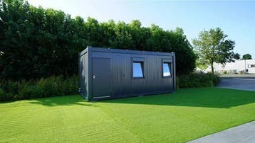 Mobiel kantoor 6x3 direct leverbaar? Neem contact op, Zakelijke goederen, Machines en Bouw | Keten en Containers, Ophalen