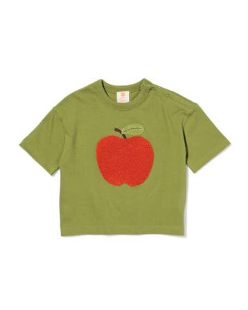 HEMA Baby T-shirt jersey fruit groen, Verzenden, Nieuw