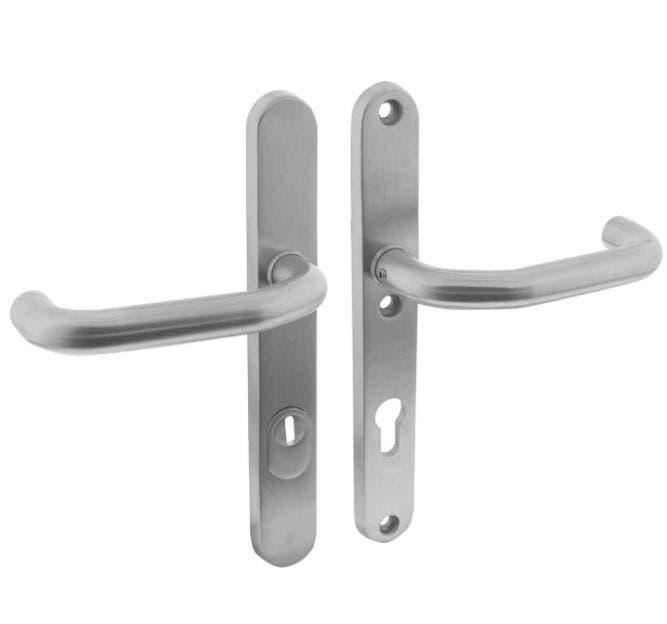 Intersteel veiligheidsbeslag PC72 ovaal smal met kerntrek, Doe-het-zelf en Verbouw, Deuren en Horren, Verzenden