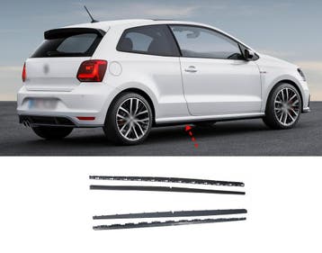 6C GTI Look Side skirts voor Volkswagen Polo 5 (6R/6C), Ophalen of Verzenden