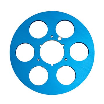 Retroreels Bandrecorder Spoel 26,5cm | Aluminium Blauw Ty..., Verzenden