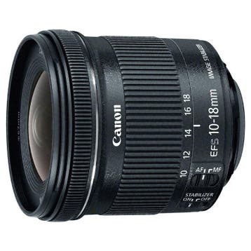 Canon EF-S 10-18mm f/4.5-5.6 IS STM objectief - Tweedehands, Verzenden, Gebruikt, Canon, Groothoeklens