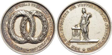 Ar-medaille 1837 Oldenburg Paul Friedrich August 1829-1853, Verzenden