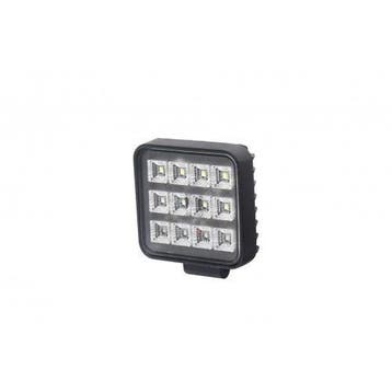 LED SPOT - 12 LED - 12W -  Ingebouwde schakelaar - Vierkant, Ophalen of Verzenden