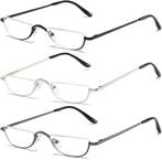 Bril metaal retro | retourdeal 35% korting, Overige merken, Zwart, Nieuw, Ophalen of Verzenden