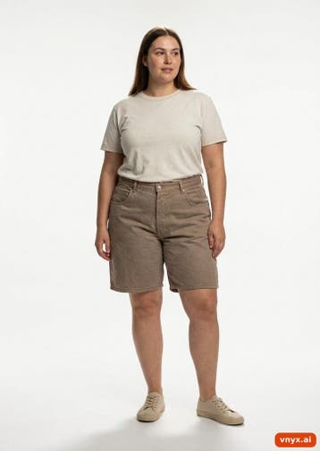 LIB RTO Korte broeken Dames maat W40 Beige Vintage, Ophalen of Verzenden, Nieuw