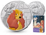 10 Euro Disney Lady en de Vagebond Frankrijk 2025, Verzenden