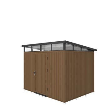 NewTechWood Hout Kunststof Composiet Berging met enkele deur, Nieuw