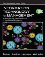 Information Technology for Management 9780470400326, Verzenden, Gelezen, Efraim Turban