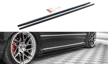 Zijskirts Audi S8 D3 Glanzend Zwart, Ophalen of Verzenden, Nieuw