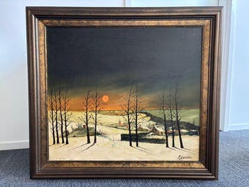 Rik Wolters (XX) - Sneeuwlandschap