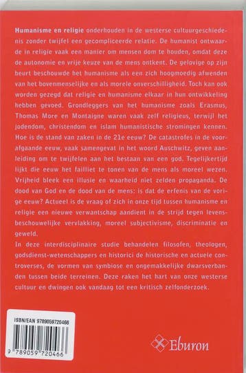 Humanisme en religie 9789059720466, Boeken, Verzenden, Zo goed als nieuw