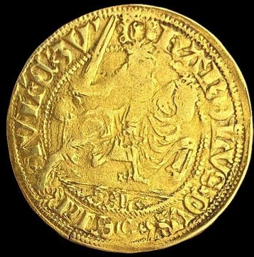 Nederland, Gelderland Karel van Egmond. Goudgulden 1423-1472, Postzegels en Munten, Munten | Nederland